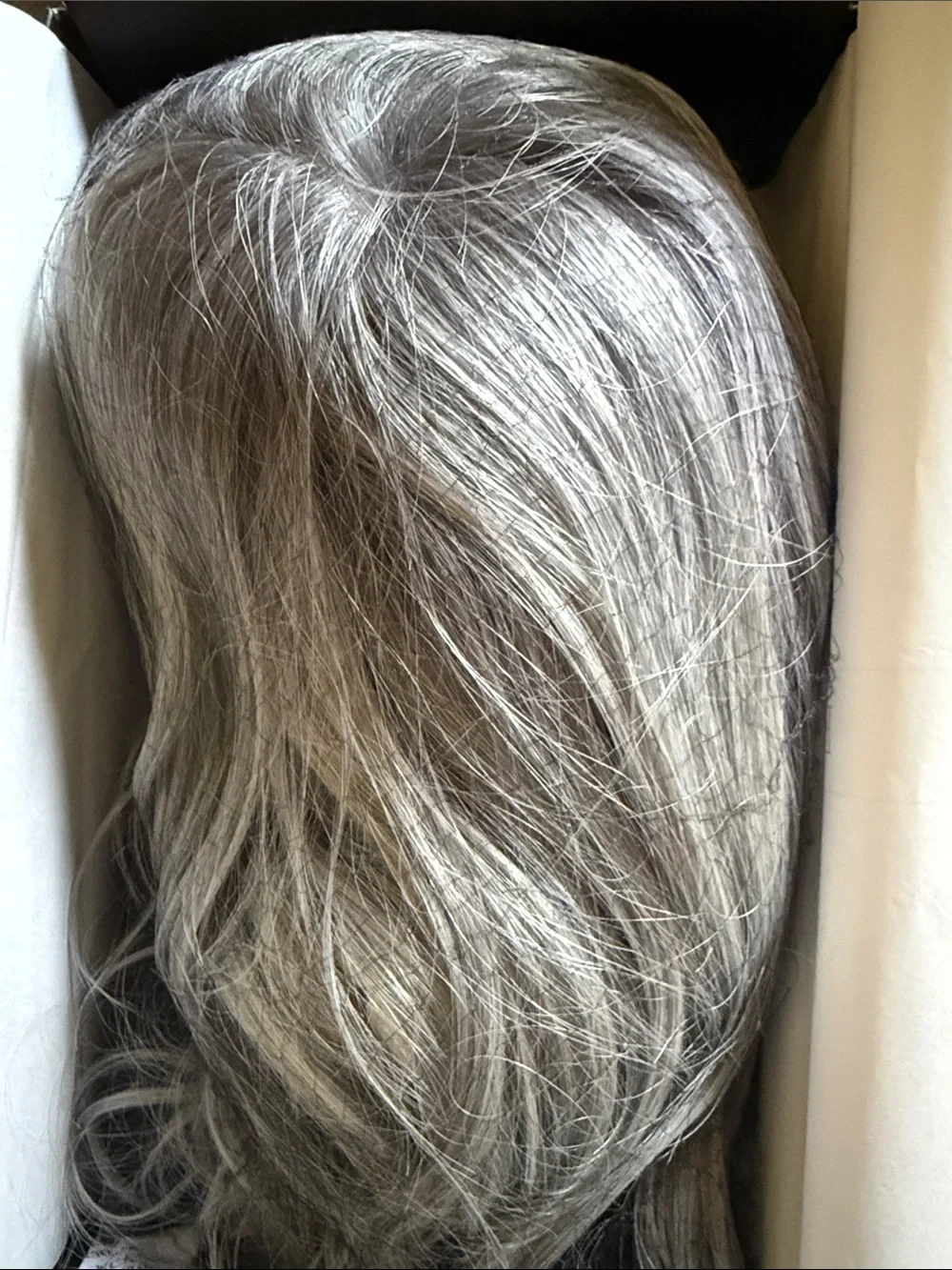 Belle Tress Citrus Mint Women’s Hairpiece Wig - Graphite NWT